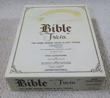Bible Trivia Board Game Cadaco