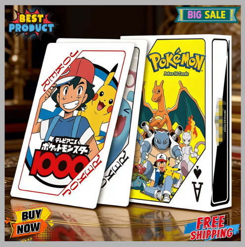 Pokémon poker playing cards - pokémon,