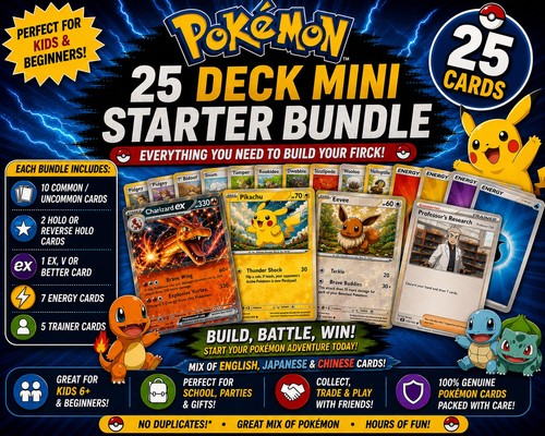Pokémon card starter deck - 25,