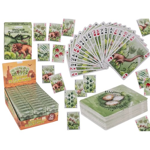 Dinosaur playing cards deck - cards,