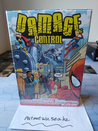 Marvel damage control deck - control,