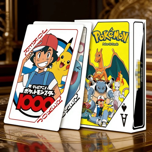 Pokémon poker playing cards - poker,