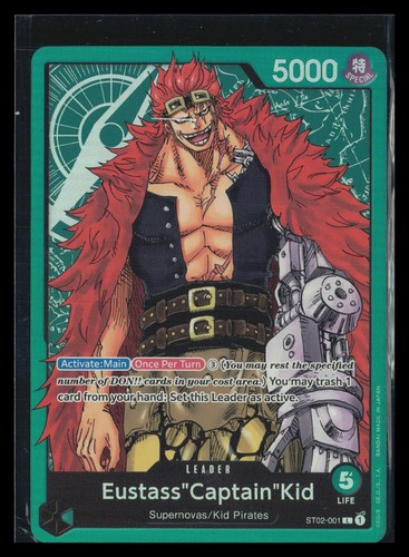 Eustass captain kid st02 - eustass"captain"kid, st02-001