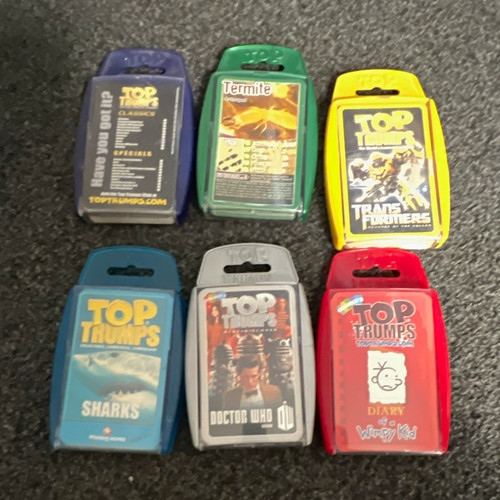 Top trumps deck - top, bundle