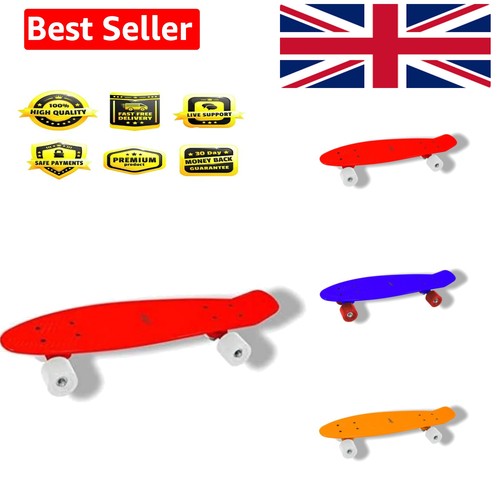 Plastic youth skateboard 22 - youth,